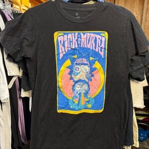 Rick & Morty - Trippy graphic tee size Small
